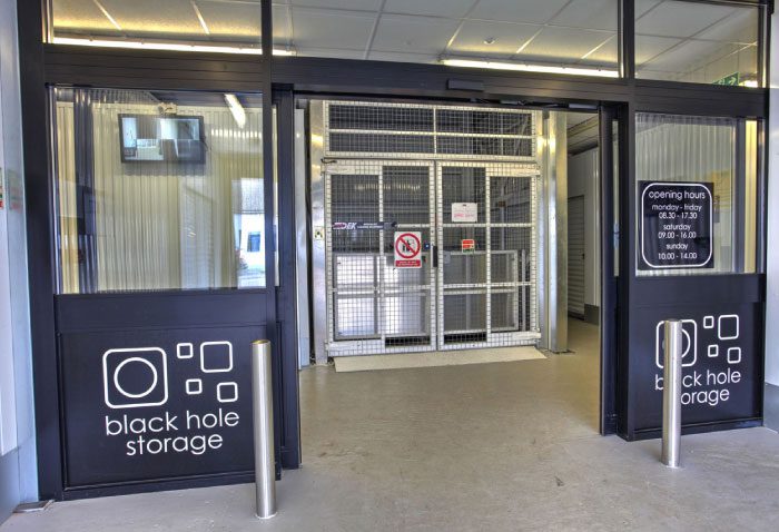 Black Hole Storage Entrance